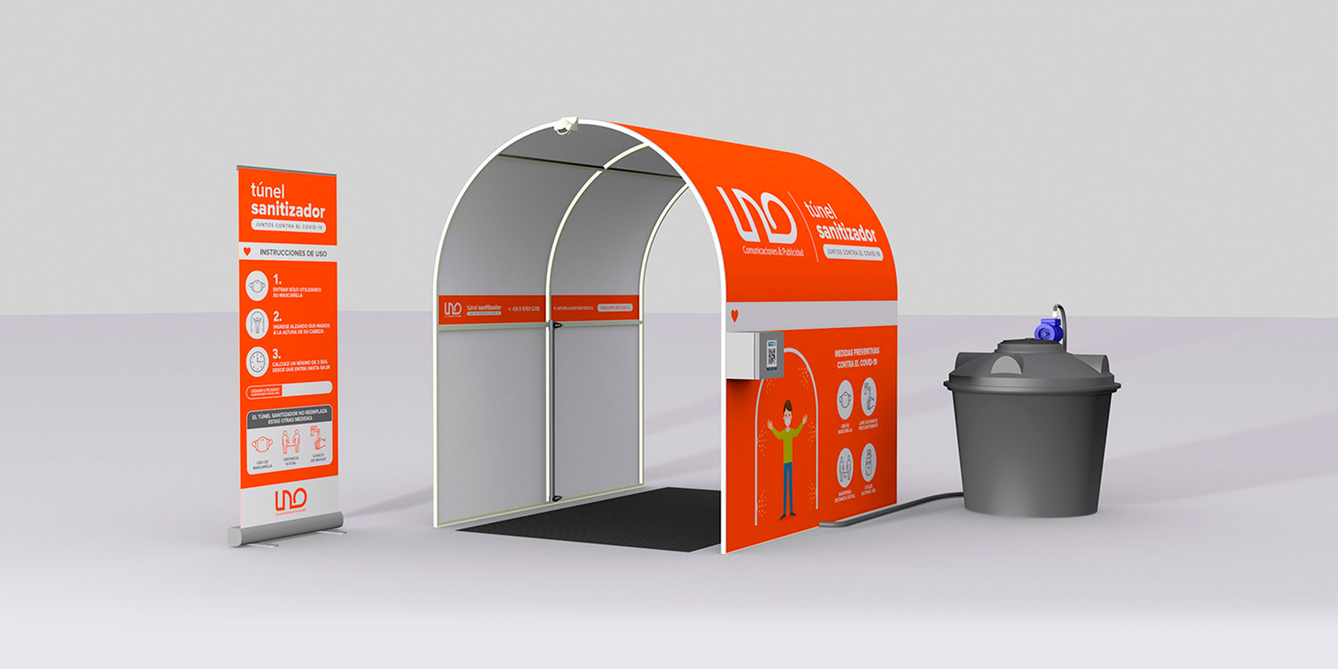 tunel sanitizador